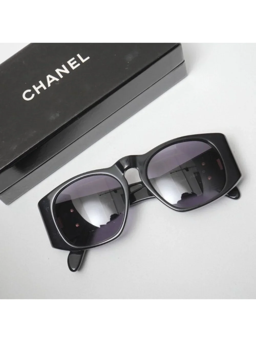 Chanel Vintage Sunglasses Quilted CC Logo Eyewear